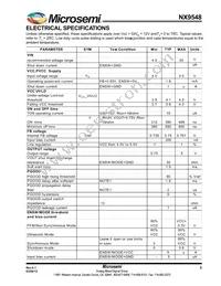 NX9548ILQ-TR Datasheet Page 3