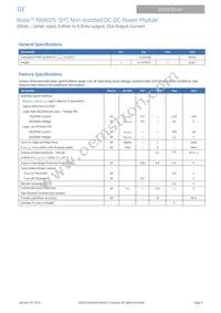 NXA025A0X-SZ Datasheet Page 4