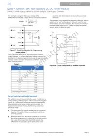 NXA025A0X-SZ Datasheet Page 11