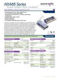 NXA66-12P3V3C Datasheet Cover