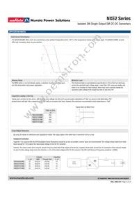 NXE2S1215MC-R13 Datasheet Page 4