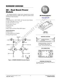 NXH80B120H2Q0SG Datasheet Cover