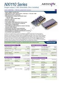 NXI110-12P1V8C Datasheet Cover