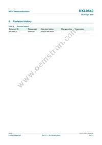 NXL0840 Datasheet Page 9
