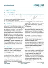 NXPS20H110C Datasheet Page 9