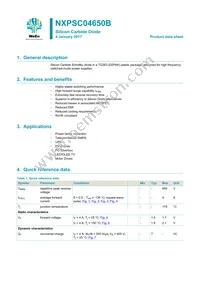 NXPSC04650BJ Datasheet Cover