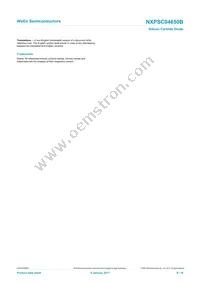NXPSC04650BJ Datasheet Page 9