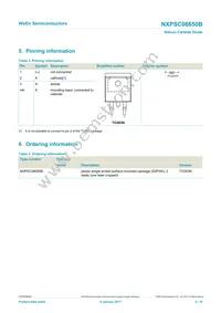 NXPSC06650BJ Datasheet Page 2