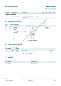 NXPSC06650Q Datasheet Page 3