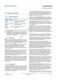 NXPSC08650Q Datasheet Page 8