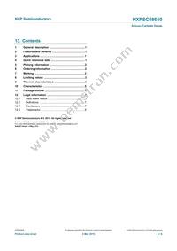 NXPSC08650Q Datasheet Page 10