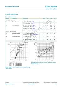 NXPSC10650BJ Datasheet Page 6
