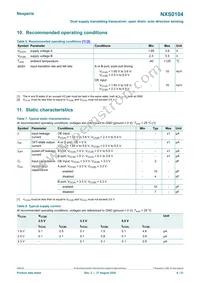 NXS0104GU12X Datasheet Page 6