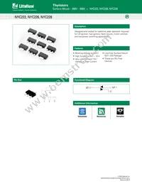 NYC222STT1G Datasheet Cover