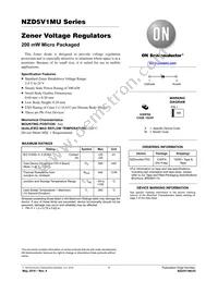 NZD5V6MUT5G Datasheet Cover