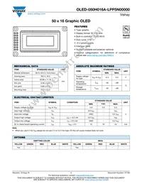 O050H016ALPP5N0000 Datasheet Cover