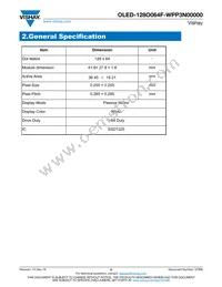 O128O064FWPP3N0000 Datasheet Page 5