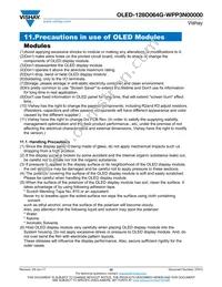 O128O064GWPP3N0000 Datasheet Page 22