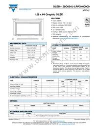 O128O064JLPP3N0000 Datasheet Cover