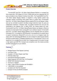 OBM-A3BA2-C01 Datasheet Page 2