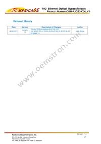 OBM-A3CB2-C06 Datasheet Page 17