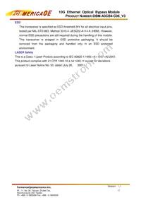 OBM-A3CB4-C06 Datasheet Page 17