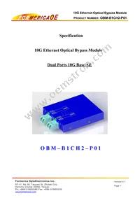 OBM-B1CH2-P01 Cover