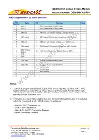 OBM-B1CH2-P01 Datasheet Page 7