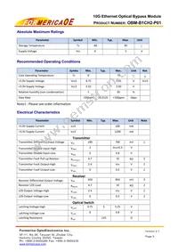 OBM-B1CH2-P01 Datasheet Page 9