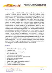 OBM-D3QH2-B02 Datasheet Page 2