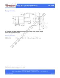 OD-850W Datasheet Page 4