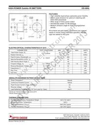 OD-880L Datasheet Cover