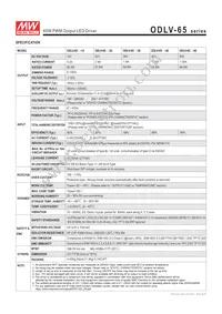 ODLV-65A-24 Datasheet Page 2