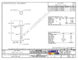 OED-CL-1L2 Datasheet Cover