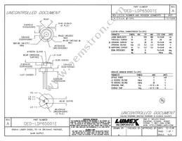 OED-LDP65001E Datasheet Cover