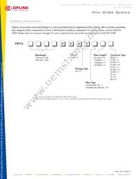 OISA155000D3111 Datasheet Page 2