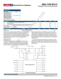 OKDH-T/50-W12-002-C Datasheet Page 2
