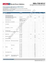 OKDH-T/50-W12-002-C Datasheet Page 3