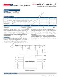 OKDL-T/12-W12-001-C Datasheet Page 2