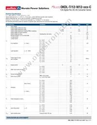 OKDL-T/12-W12-001-C Datasheet Page 3