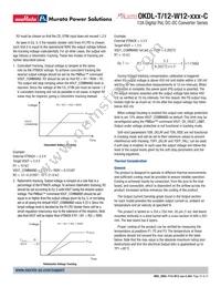 OKDL-T/12-W12-001-C Datasheet Page 22