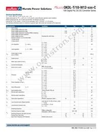 OKDL-T/18-W12-001-C Datasheet Page 3