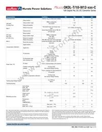 OKDL-T/18-W12-001-C Datasheet Page 5