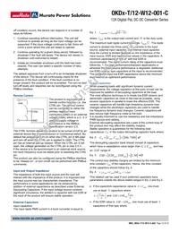 OKDX-T/12-W12V-001-C Datasheet Page 12