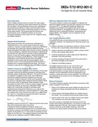 OKDX-T/12-W12V-001-C Datasheet Page 15