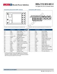 OKDX-T/12-W12V-001-C Datasheet Page 21