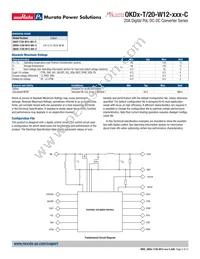 OKDY-T/20-W12-001-C Datasheet Page 2