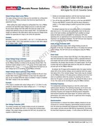 OKDY-T/40-W12-001-C Datasheet Page 22