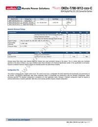 OKDY-T/90-W12-001-C Datasheet Page 2