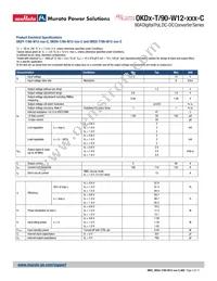 OKDY-T/90-W12-001-C Datasheet Page 3